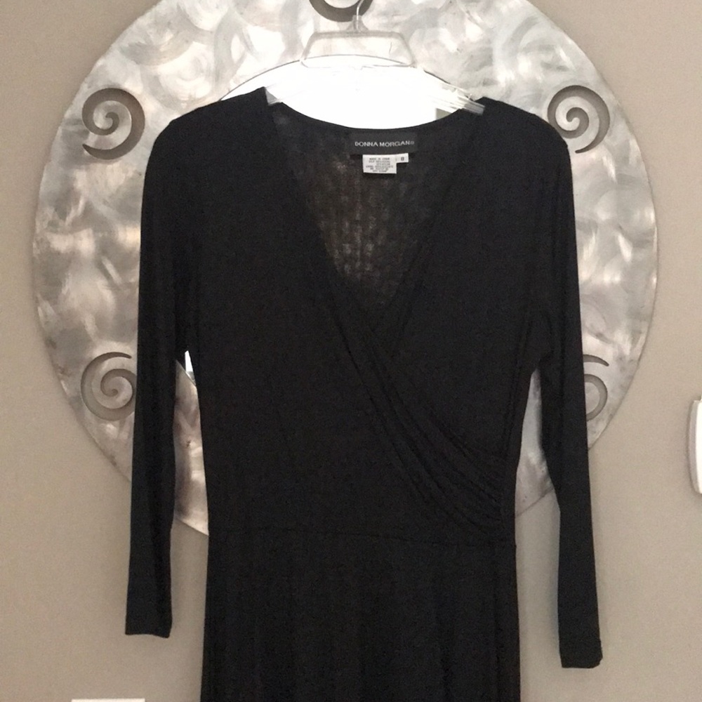 New with tags black knit dress